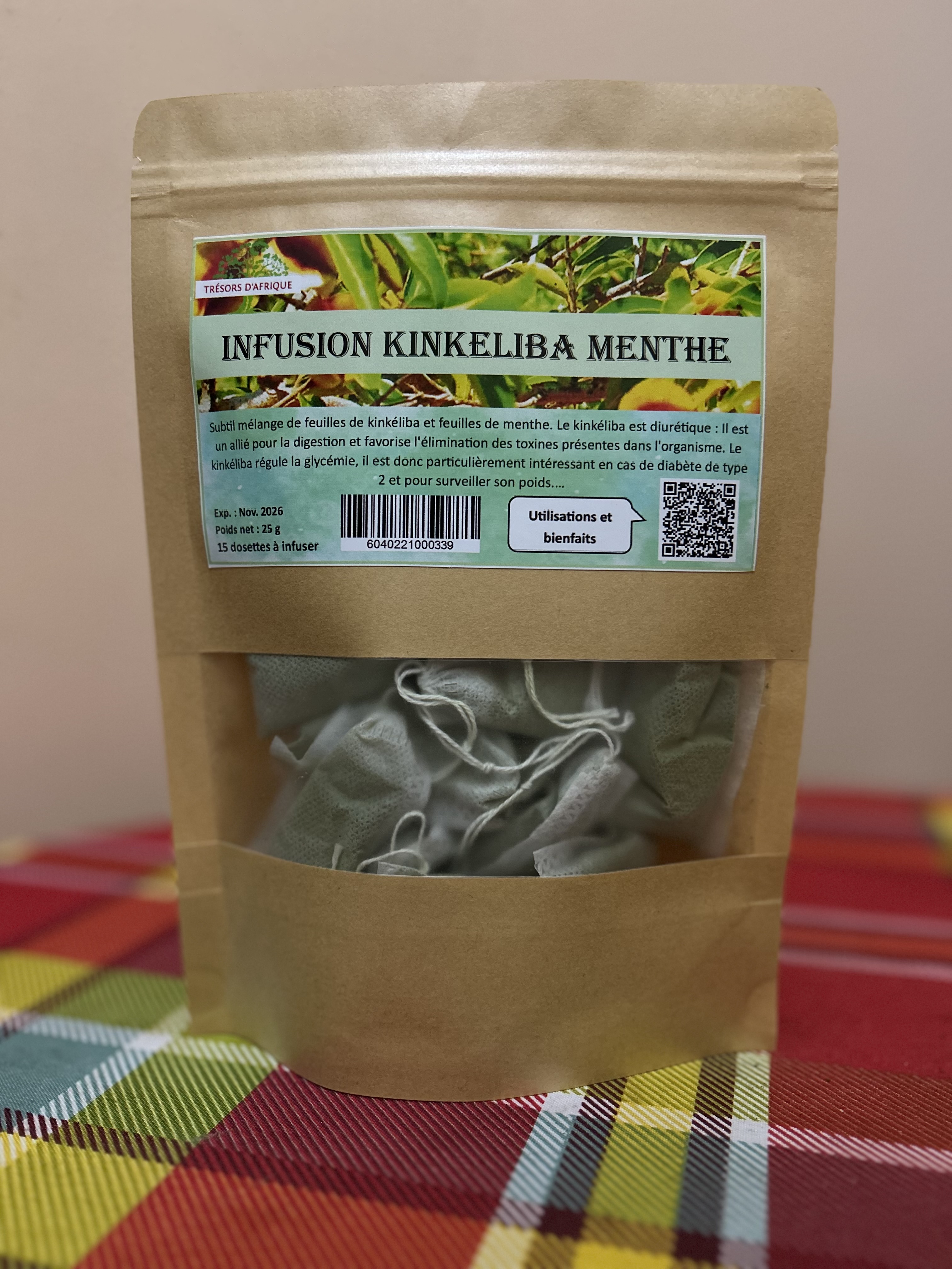 Infusion kinkéliba-menthe - Téranga d'Afrique